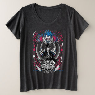 Camiseta Plus Size Cartaz principal do anime Design engraçado