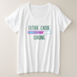Camiseta Plus Size Chá de Bebê da Mamãe Esperada Carregando Futuro Ca
