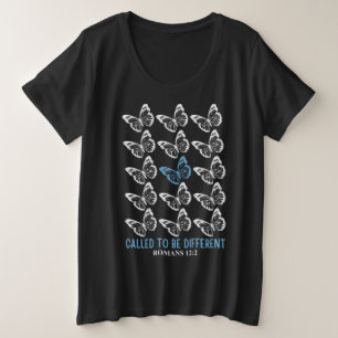 Camiseta Plus Size Chamado a Ser Diferente - Cristão Inspirador