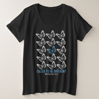 Camiseta Plus Size Chamado a Ser Diferente - Cristão Inspirador