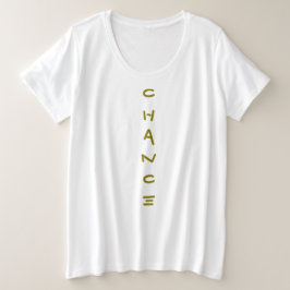 Camiseta Plus Size Chance T-Shirt