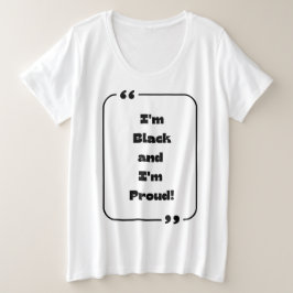 Camiseta Plus Size Coleção de Meses de Histórico Preto