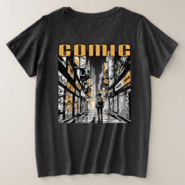 Camiseta Plus Size Comic