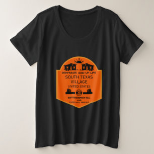 Camiseta Plus Size Comunidades de Casa Pequena Editáveis