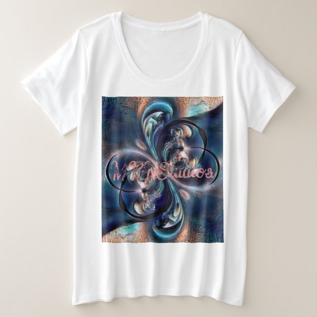 Camiseta Plus Size Conceito (Frente do Design)