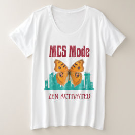 Camiseta Plus Size Consciencialização da Sensibilidade Química Múltip