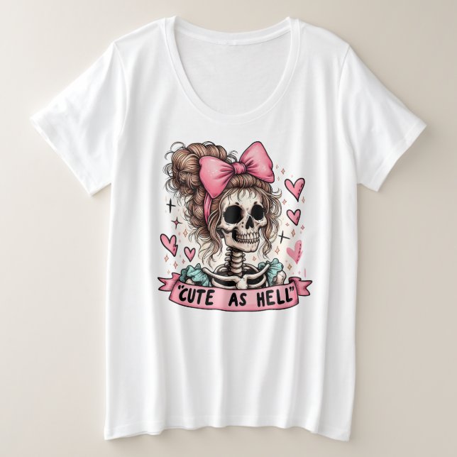 Camiseta Plus Size Coroa (Frente do Design)