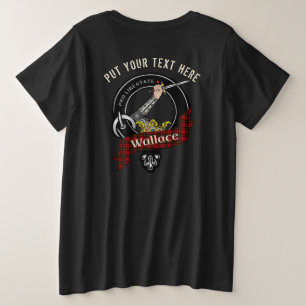 Camiseta Plus Size Crachá Wallace Clan