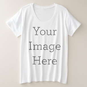 Camiseta Plus Size Criar seus próprios