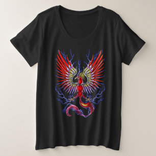 Camiseta Plus Size Criatura Criptide Thunderbird
