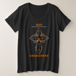 Camiseta Plus Size Cruzamento/Consciência...RSD