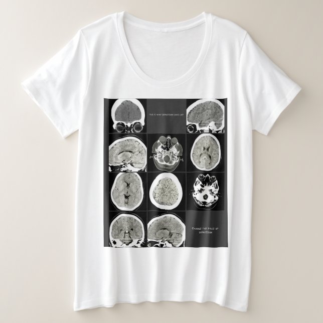 Camiseta Plus Size CTScan_ (Frente do Design)