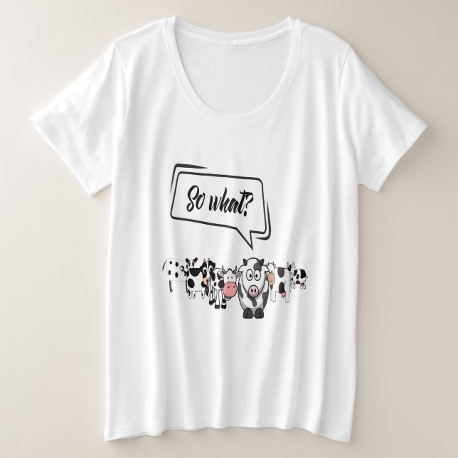 Camiseta Plus Size Cueca Engraçada, que consequência é a piada (Frente do Design)