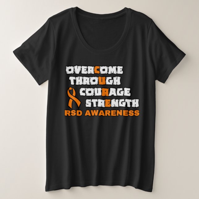 CAMISETA PLUS SIZE CURA...RSD (Frente do Design)