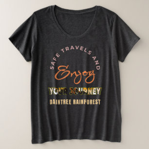 Camiseta Plus Size Daintree RainForest