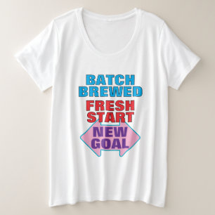 Camiseta Plus Size De volta à escola