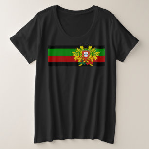 Camiseta Plus Size desenhos portugueses