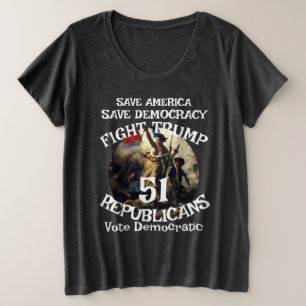 CAMISETA PLUS SIZE DHS FBI