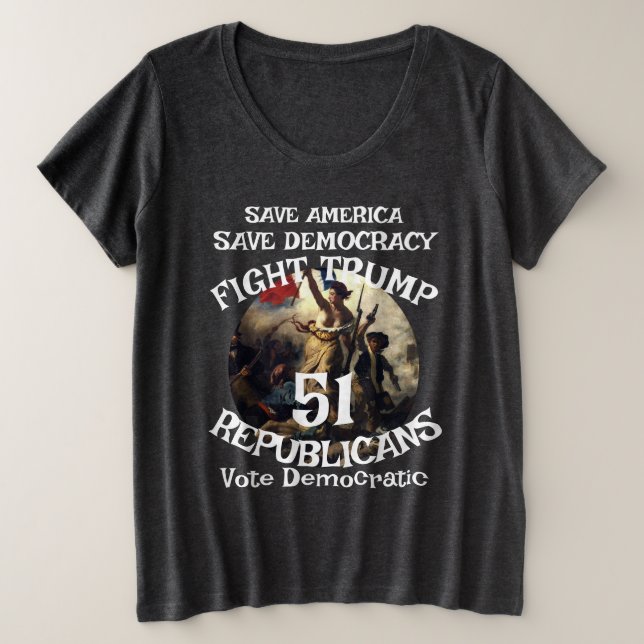CAMISETA PLUS SIZE DHS FBI  (Frente do Design)