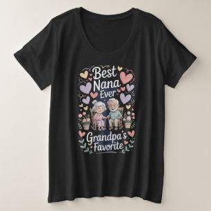 Camiseta Plus Size Dia dos Avós