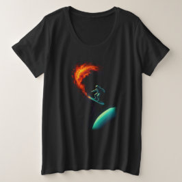 Camiseta Plus Size Divergência Cósmica