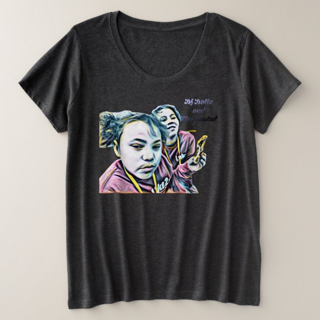 Camiseta Plus Size Dj Dalin + O Casaco (Frente do Design)