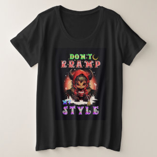 Camiseta Plus Size Don't Kramp My Style