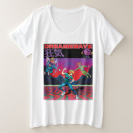 CAMISETA PLUS SIZE DREAMWAVE-狂気