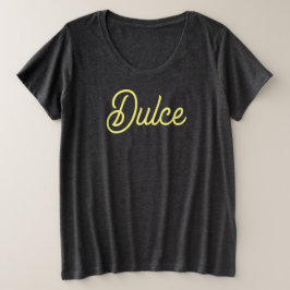 Camiseta Plus Size Dulce T-Shirt