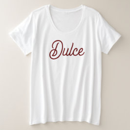 Camiseta Plus Size Dulce T-Shirt