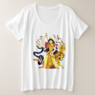Camiseta Plus Size Durga Maa Goddes