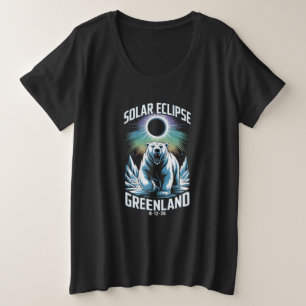 Camiseta Plus Size Eclipse Total do Sol 12 de Agosto de 2026 Grupo da