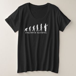 Camiseta Plus Size edição de designers básicos atuando