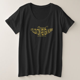 Camiseta Plus Size Enfermeiro de Revisão de Utilização do Trabalho do