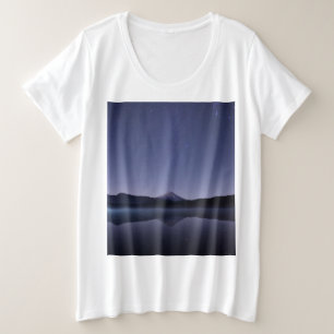 Camiseta Plus Size Espaço Colorido