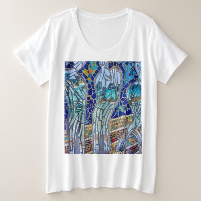 Camiseta Plus Size Espelho, espelho, diga-me... (Frente do Design)