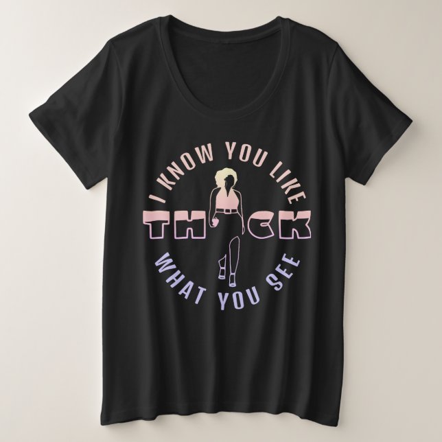 CAMISETA PLUS SIZE ESPESSURA (Frente do Design)