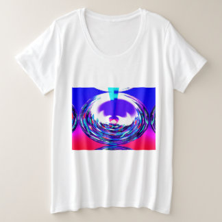 Camiseta Plus Size Espírito feliz de Natal por toda a parte festiva