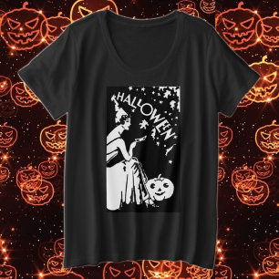 Camiseta Plus Size Esquerda Elegante com Máscara