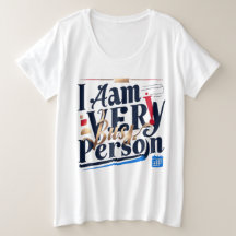 Eu Estou Muito Ocupado De Camisa-T