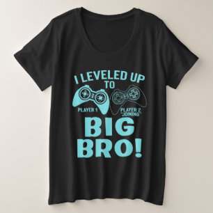 Camiseta Plus Size Eu Levei Para O Big Bro