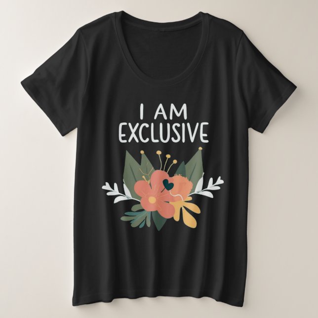 Camiseta Plus Size exclusivo (Frente do Design)