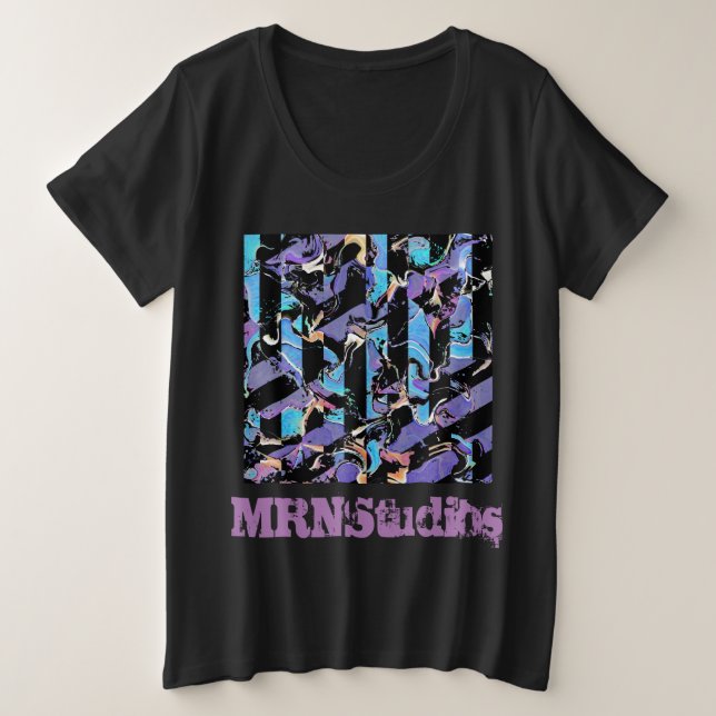 Camiseta plus size Eyesore (Frente do Design)