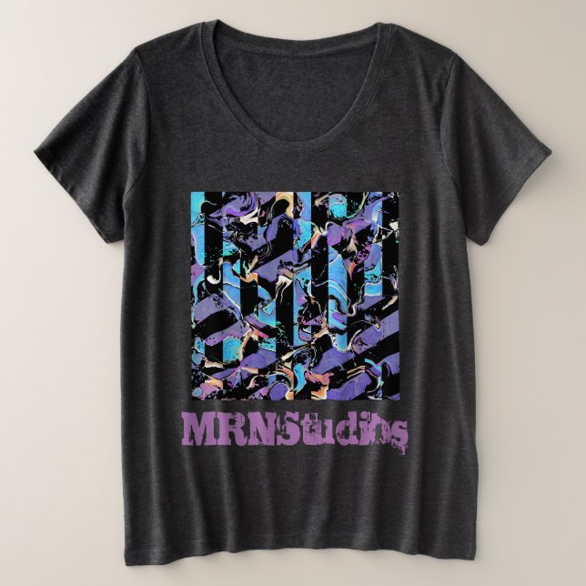 Camiseta plus size Eyesore (Frente do Design)