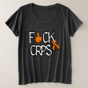 CAMISETA PLUS SIZE F#CK CRPS