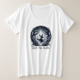 Camiseta Plus Size Fae Escuro na floresta mágica