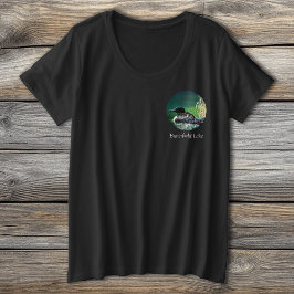 Camiseta Plus Size Família Loon do Lago Butterfield