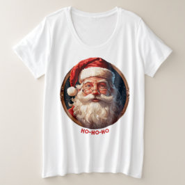 Camiseta Plus Size Felicidade Ho Ho