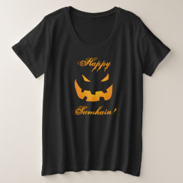 Camiseta Plus Size Feliz Samhain!