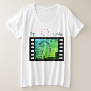 Camiseta Plus Size Férias Favoritas em Turnê por Londres